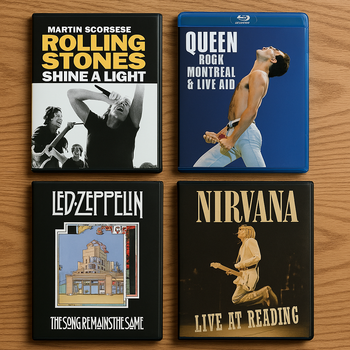 Music DVDs & Blu-Rays