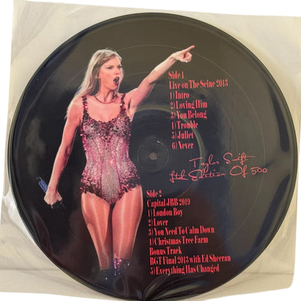 Taylor Swift - Live Picture Disc Vinyl Record LP