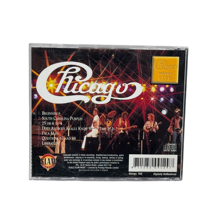 Chicago - 25 Or 6 To 4 Live CD