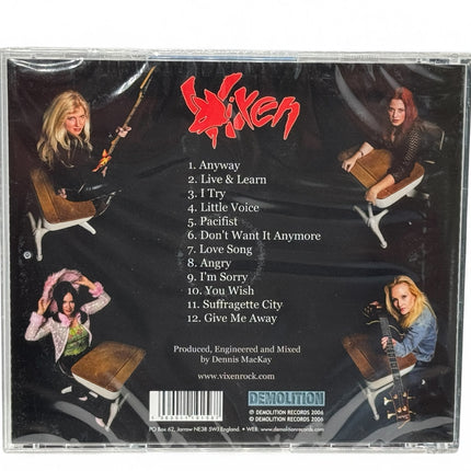 Vixen - Live & Learn CD