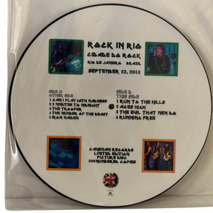 Iron Maiden - Rock In Rio Cidade Do Rock Picture Disc Vinyl Record LP