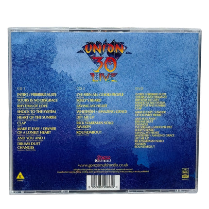 Yes - Union 30 Live Madison Square Garden New York 2 CD & DVD