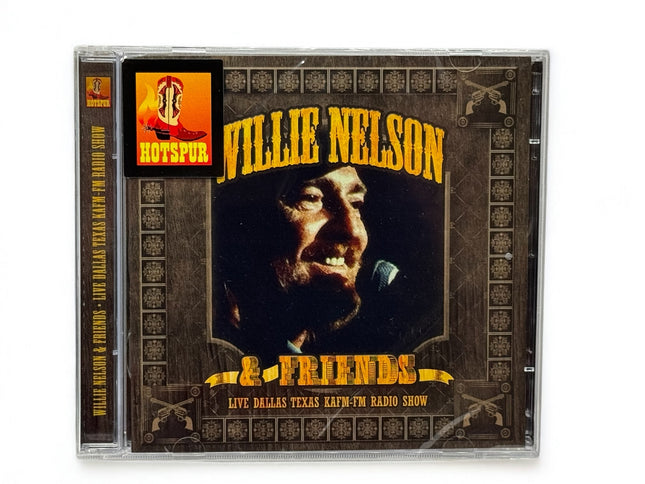 Willie Nelson & Friends - Live Dallas Texas KAFM-FM Radio Show 2 CD
