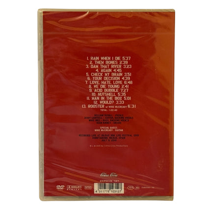 Alice In Chains - Man In The Box Live In Bilbao DVD