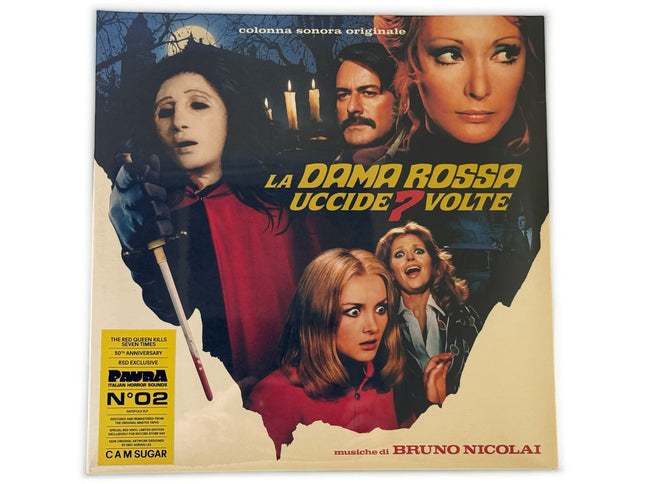 Bruno Nicolai - La Dama Rossa Uccide Sette Volte (The Red Queen Kills Seven Times Vinyl 2 LP