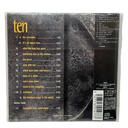 Ten - Japanese CD