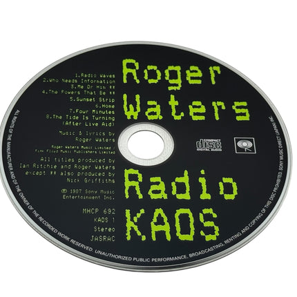 Roger Waters - Radio K.A.O.S Japanese CD