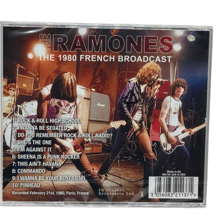 The Ramones - The 1980 French Broadcast CD