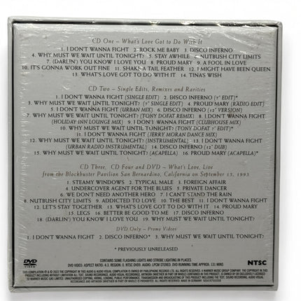 Tina Turner - What’s Love Got To Do With It 4 CD & DVD Deluxe Edition Box Set