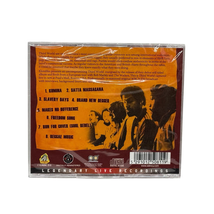 Third World - Live In Boston 1976 CD