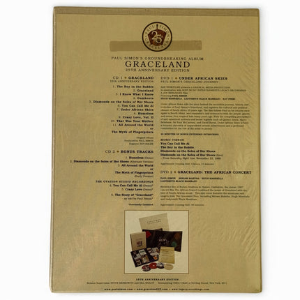 Paul Simon - Graceland 25th Anniversary Edition CD & DVD Box Set