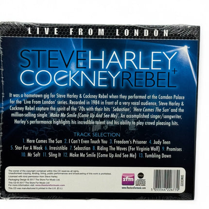 Steve Harley & Cockney Rebel - Live From The Camden Palace CD