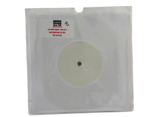Oasis - Little By Little Live From London 2025 Promo 7” Vinyl Record