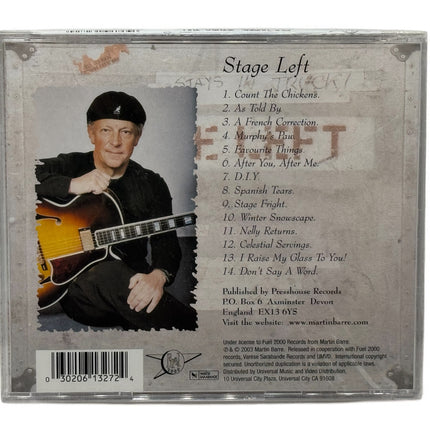Martin Barre - Stage Left CD