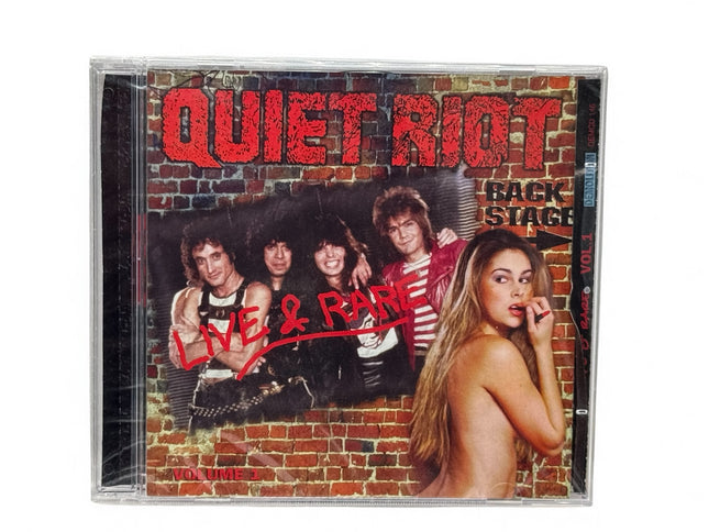 Quiet Riot - Back Stage Live & Rare CD