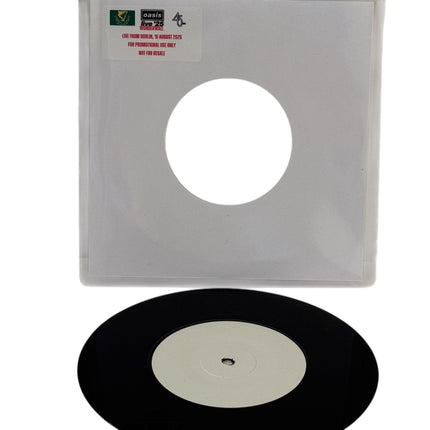 Oasis - Wonderwall Live From Dublin 2025 Promo 7” Vinyl Record