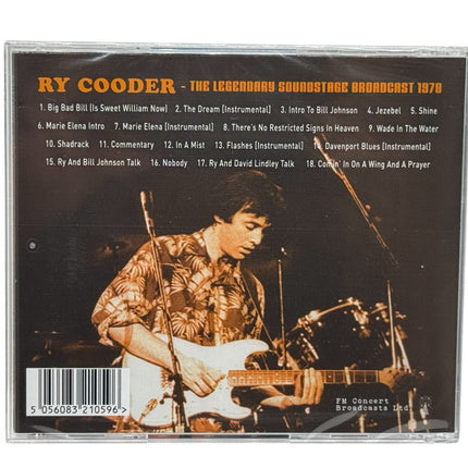 Ry Cooder - The Legendary Soundstage Broadcast 1978 CD