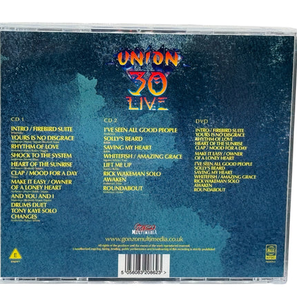 Yes - Union 30 Live Shoreline Amphitheatre California 2 CD & DVD