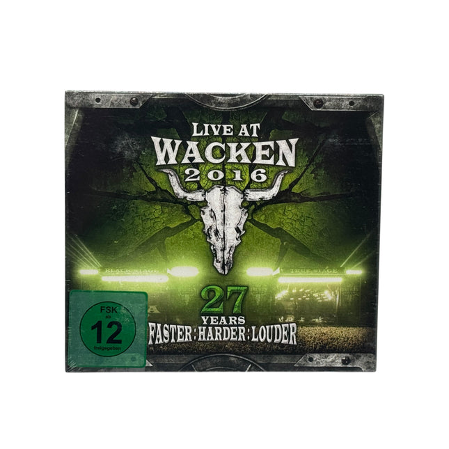 Live At Wacken 2016 - 27 Years Faster Harder Louder 2 DVD & 2 CD Box Set