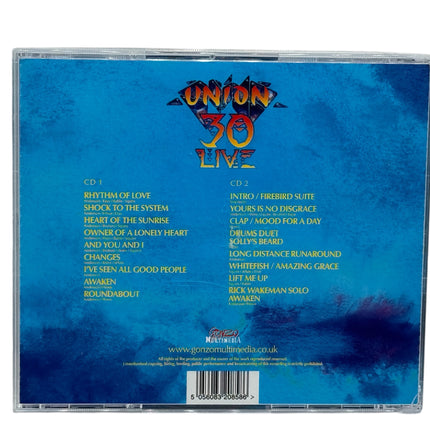 Yes - Union 30 Live Wembley Arena London 2 CD