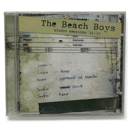 The Beach Boys - Studio Sessions 61-62 CD