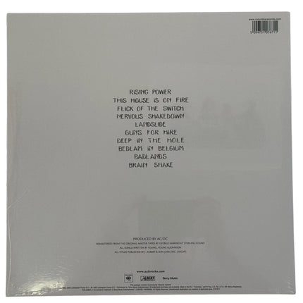 AC/DC - Flick Of The Switch Vinyl Record LP