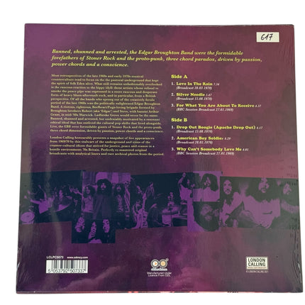 Edgar Broughton Band - Revolt Vinyl Record LP