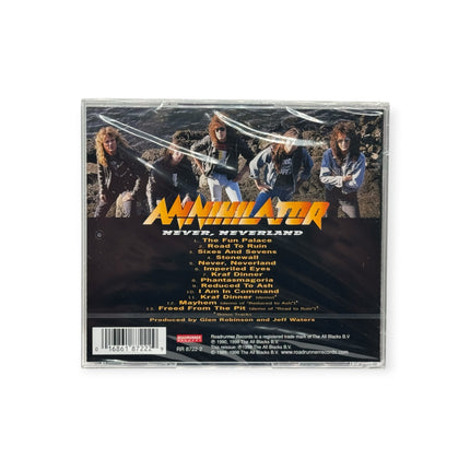 Annihilator - Never Neverland CD