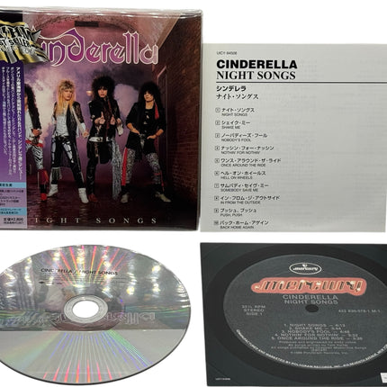 Cinderella - Night Songs Japanese CD