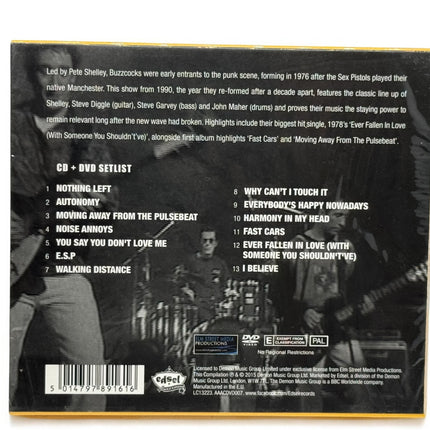 Buzzcocks - Live 1990 Access All Areas CD & DVD