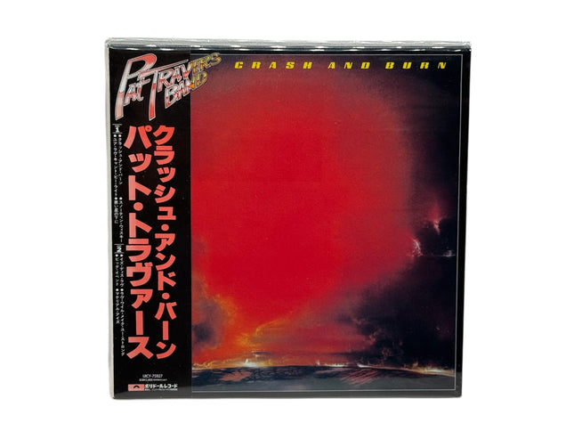Pat Travers Band - Crash And Burn Japanese CD