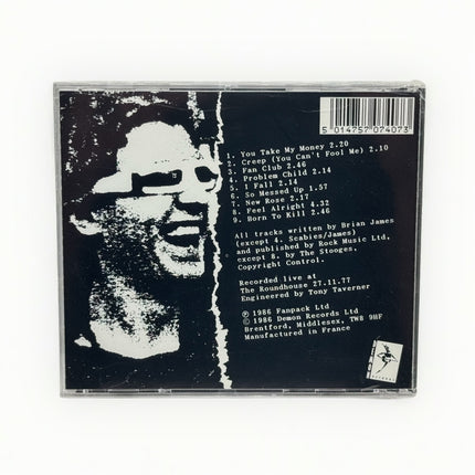 The Damned - Not The Captains Birthday Party? CD