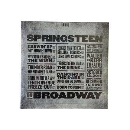 Bruce Springsteen - Springsteen On Broadway Vinyl Record 4 LP