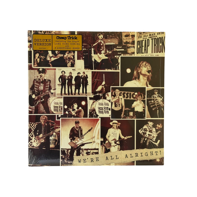 Cheap Trick - We’re All Alright Vinyl Record LP