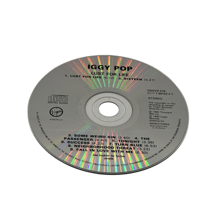Iggy Pop - Lust For Life CD 1990