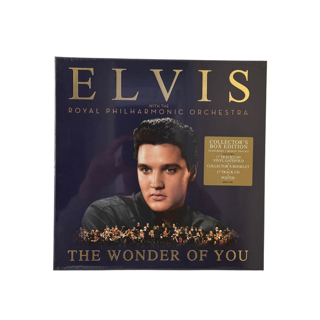 Elvis Presley & The Royal Philharmonic Orchestra Box Set Vinyl, Collectors Booklet, CD & Poster