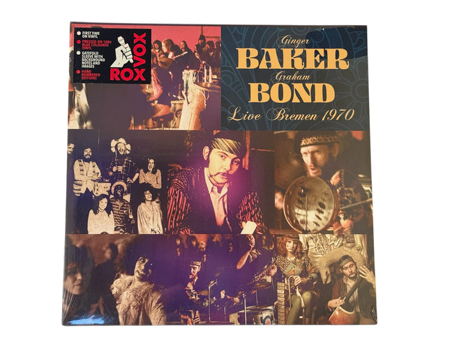 Ginger Baker & Graham Bond - Live Bremen 1970 Vinyl Record LP