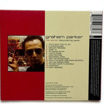 Graham Parker - Live Alone Discovering Japan CD