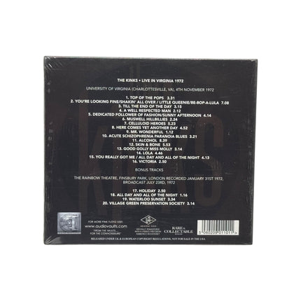 The Kinks - Dedicated Followers Of Fashion Live 1972 CD