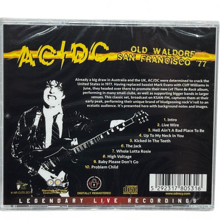 AC/DC - Old Waldorf San Francisco 77 CD