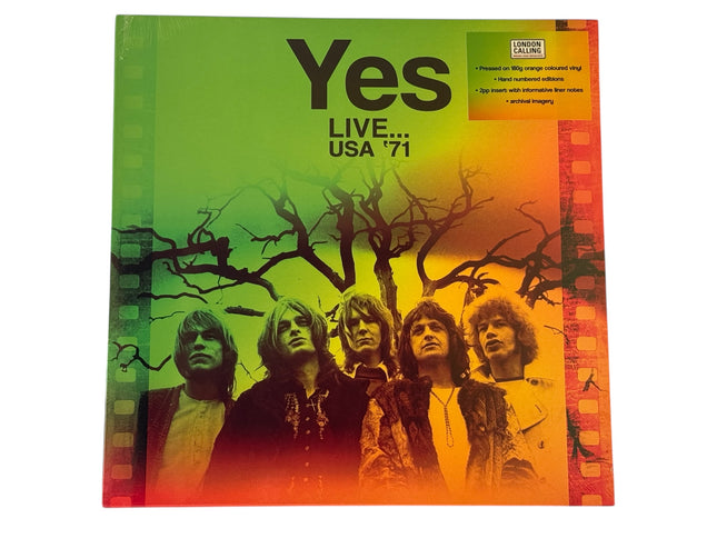 Yes - Live USA 71 Vinyl Record LP