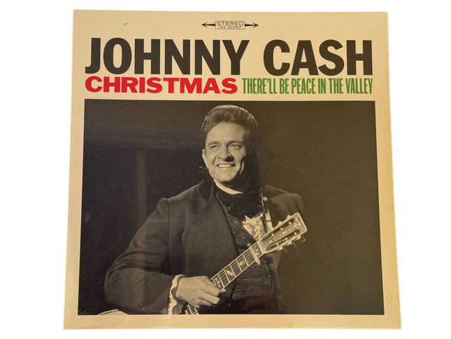 Johnny Cash - Christmas There’ll Be Peace In The Valley Vinyl LP