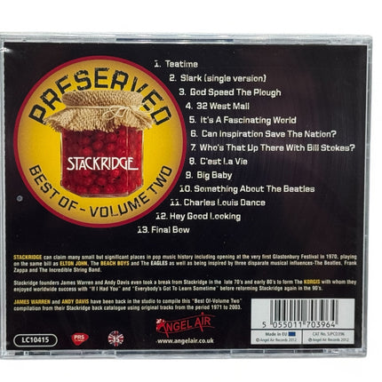 Stackridge - Best Of Volume Two CD