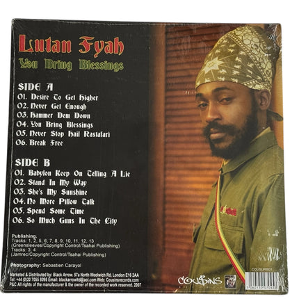 Lutan Fyah - You Bring Blessings Vinyl Record LP