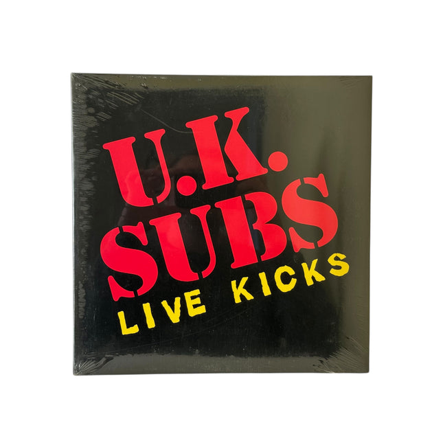 U.K. Subs - Live Kicks Vinyl Record LP