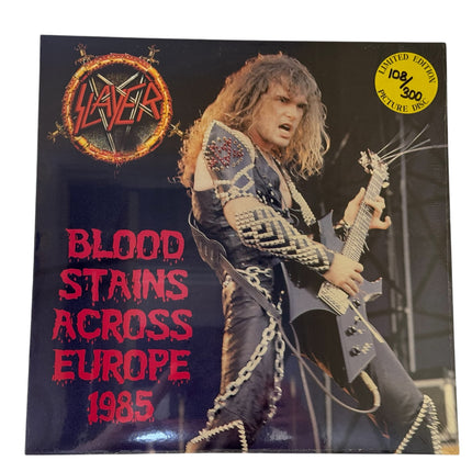Slayer - Blood Stains Across Europe 1985 Picture Disc Vinyl Record LP