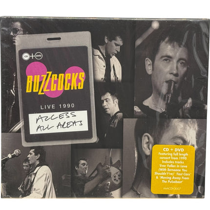 Buzzcocks - Live 1990 Access All Areas CD & DVD